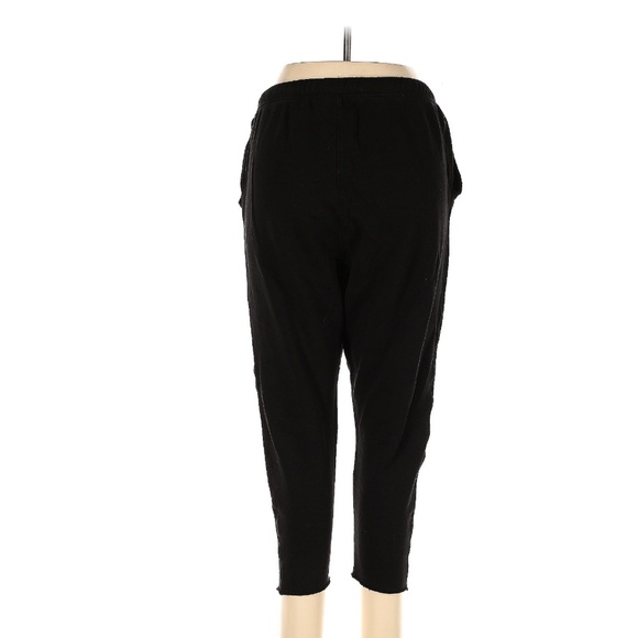 FRANK & EILEEN TEE LAB Black 100% Cotton Cropped Jogger Size L - Picture 2 of 9